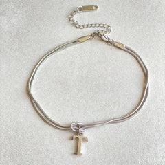 Initial Knot Bracelet Personalized Gold Silver - UrSuperMart