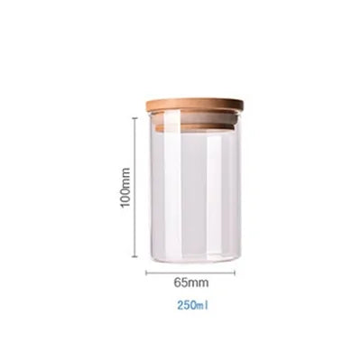 Bamboo-Covered Borosilicate Glass Food Storage Containers - UrSuperMart