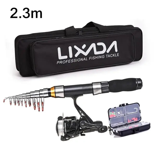 Telescopic Fishing Rod Combo - UrSuperMart