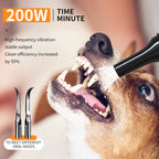 Pet teeth cleaner for easy at-home plaque and tartar removal.