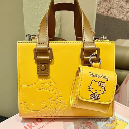 Adorable Hello Kitty Yellow Bag - Fashion Essential - UrSuperMart