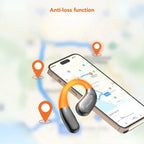 AI-powered translation headset with anti-loss tracking function, ensuring secure and easy location recovery.