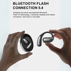 AI-powered translation headset with high-fidelity spatial sound, tough titanium diaphragm, and comfort fit.