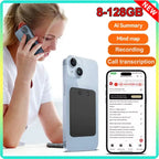 AI transcription recorder used for call transcription, AI summary, recording, and mind map creation.