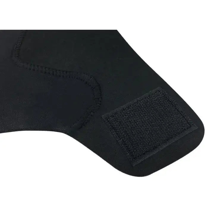 Ankle brace velcro strap detail showing strong adhesion and precision stitching.