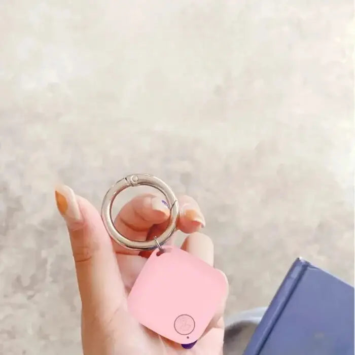 GPS tracking device attached to key ring