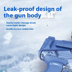  Automatic water gun leak-proof design featuring watertight sealed drum to increase playtime
