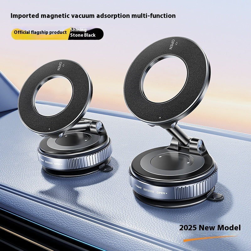 Magnetic Car Phone Holder: Strong Hold, Easy View!