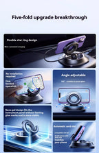 Magnetic Car Phone Holder: Strong Hold, Easy View!