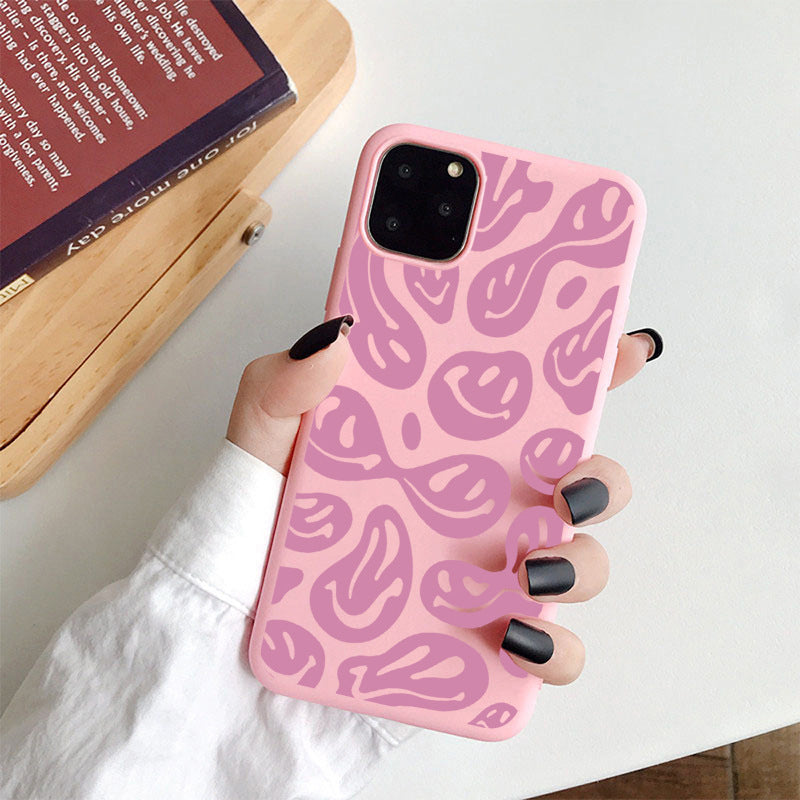 iPhone Case with Smiley Face Design for Fun Protection