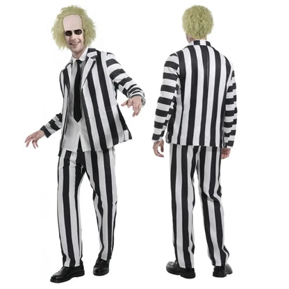 Beetle Juice Halloween Costume - THE GHOST WITH THE MOST!!! - UrSuperMart