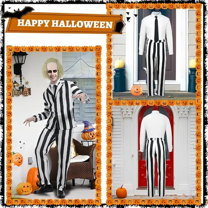 Beetle Juice Halloween Costume - THE GHOST WITH THE MOST!!! - UrSuperMart