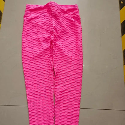 Booty Lifting Scrunch Leggings in pink UrSuperMart