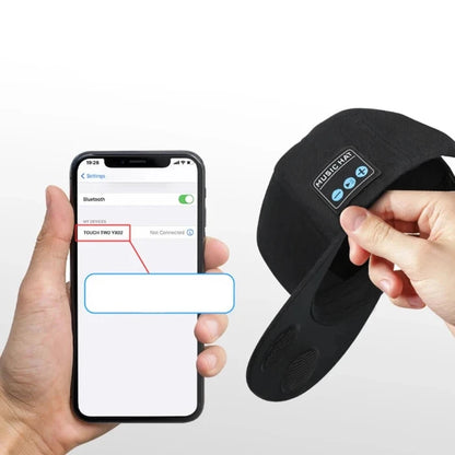 BT Audio Baseball Cap: Wireless Music on the Go | Music Hat - UrSuperMart