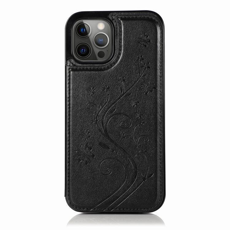 iPhone Cases: Elegant Leather Wallet Case with Card Holder
