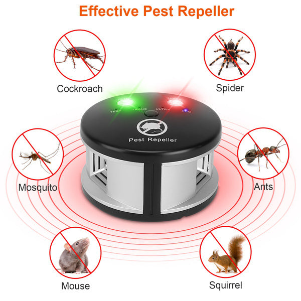360 Ultrasonic Pest Repellent: Safe, Chemical-Free Control