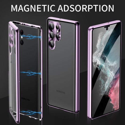 Sleek Magnetic Phone Case for Galaxy S24 Ultra - Peep-Proof