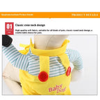 Cat Halloween costume on mannequin showing soft fabric and round neck design for pet comfort.