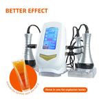 Cavitation Body Massager with slimming gel for enhanced fat reduction and treatment results