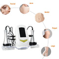 Cavitation Body Massager targeting facial, arm, waist, buttocks, and leg areas