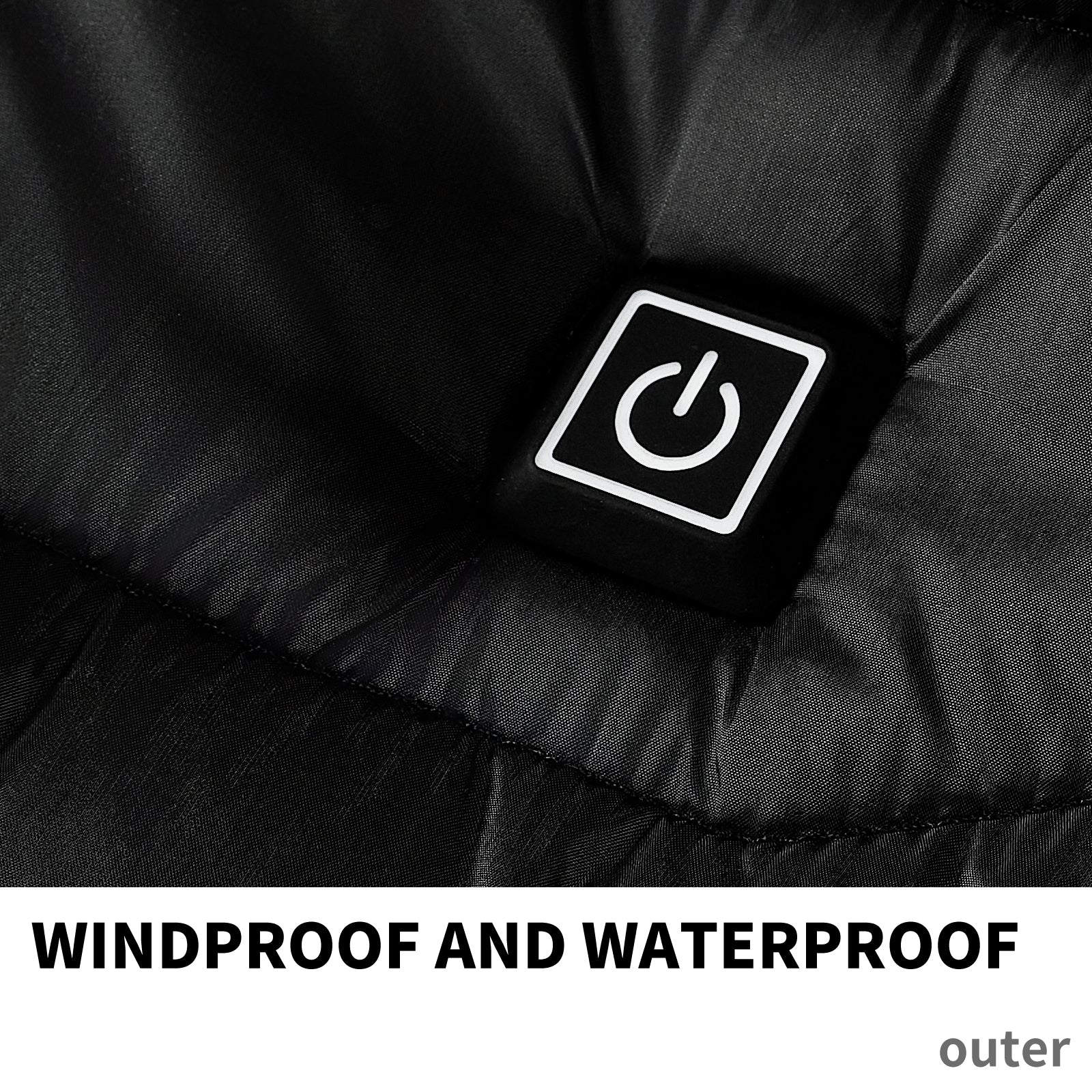 Heated Puffer Jacket for Men Stay Warm Outdoors - UrSuperMart