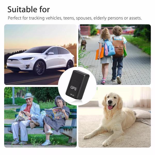 Mini GPS tracker for discreet real-time vehicle monitoring.