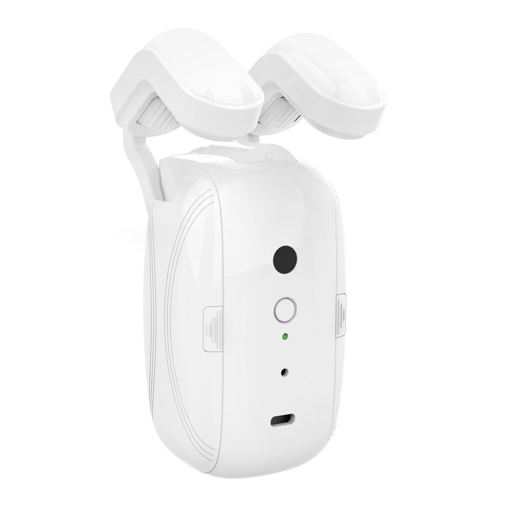 Smart Curtain Opener for Roman Rods, Voice & Remote Control