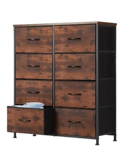 Classic Wooden Fabric Dresser for Stylish Home Storage - UrSuperMart