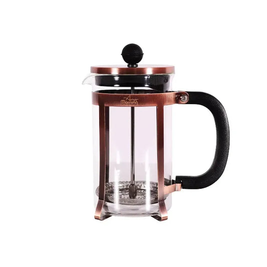 Any Morning Copper French Press Coffee Maker, 600 ml - 20 oz