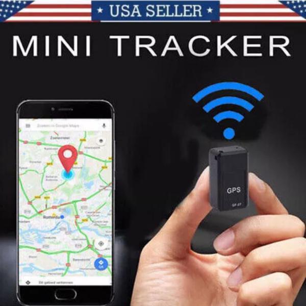 Mini GPS tracker for discreet real-time vehicle monitoring.