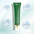 Acne Scar Gel visibly reduces marks and prevents new breakouts.