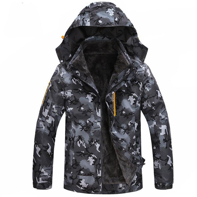 Camouflage Winter Jacket for Women - Warm & Windproof - UrSuperMart