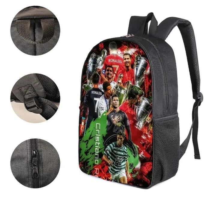 Durable Backpacks Featuring Soccer Legends - UrSuperMart