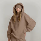 Hoodie with Eye Mask for Undisturbed Rest & Travel Naps