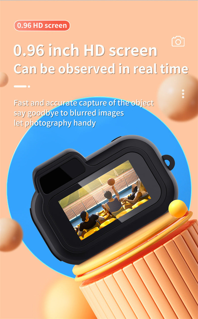 Retro Mini Camera: 1080p HD Video, Easy to Use