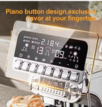 Cappuccino Express Espresso Coffee Machine With Steam Wand