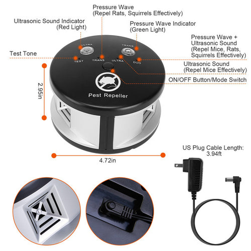 360 Ultrasonic Pest Repellent: Safe, Chemical-Free Control