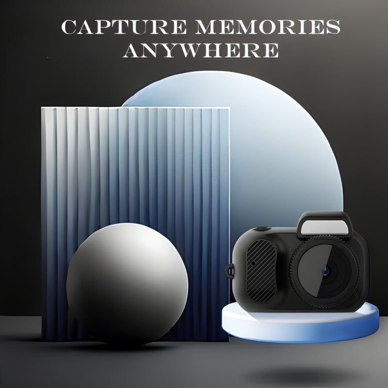 Retro Mini Camera: 1080p HD Video, Easy to Use