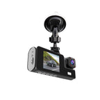 Dual lens dash cam for 1080P HD car safety and parking.