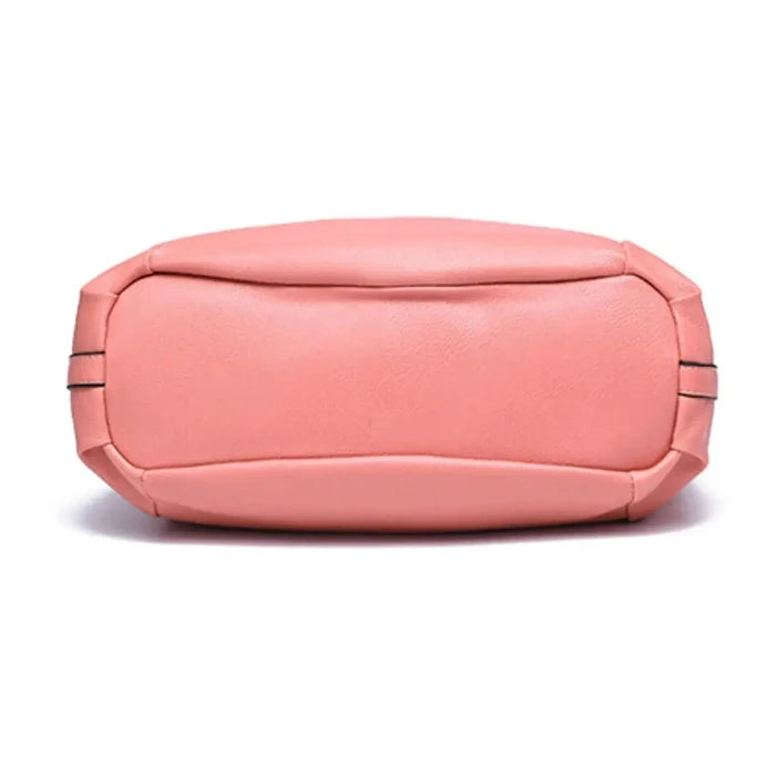 Elevate Your Style with Our Chic Pink Leather Satchel Bags - UrSuperMart