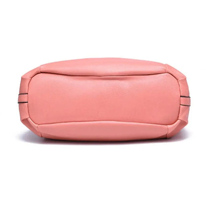 Elevate Your Style with Our Chic Pink Leather Satchel Bags - UrSuperMart