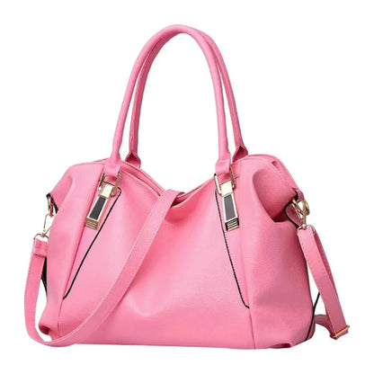 Elevate Your Style with Our Chic Pink Leather Satchel Bags - UrSuperMart