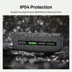 Emergency Starting Power IP54-rated jump starter resists dust and water for rugged outdoor use