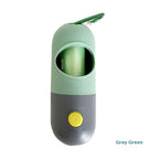 LED Pet Waste Bag Dispenser with Flashlight for Night Walks - UrSuperMart