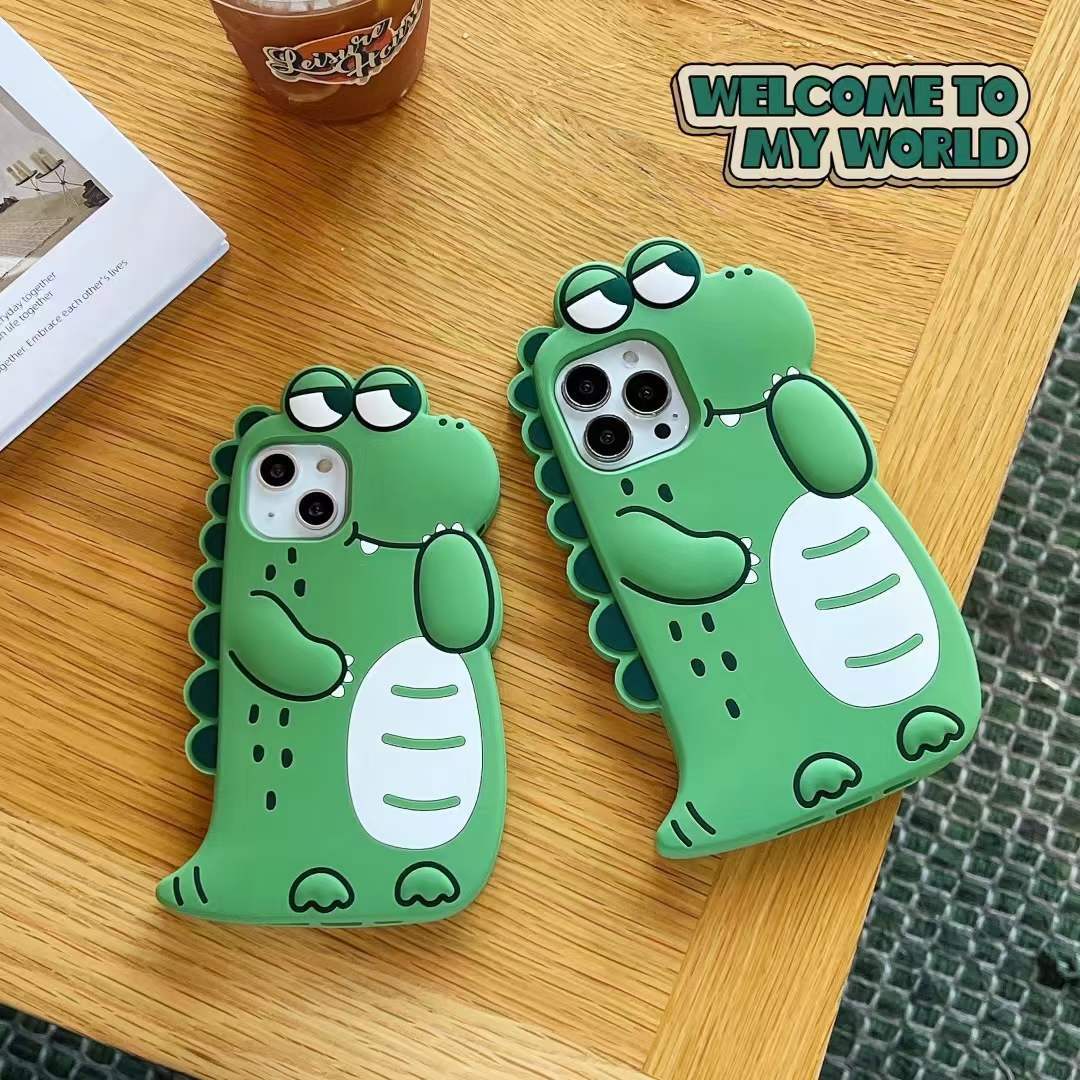 iPhone Case with Dinosaur Design for Kids and Adults