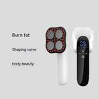 Fat burning massager with LED lights and ergonomic design for shaping body curves and toning.