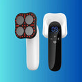 Fat burning massager front view with LED indicators and control panel designed for slimming and shaping