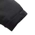  Faux fur hooded winter parka jacket cuff, with adjustable velcro closure to seal out cold air.