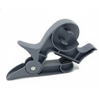 Gift wrapping clamps in minimalist gray design shown ready for tape loading, supporting smoother, faster paper-wrapping workflow.