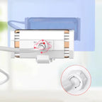 gooseneck phone screen magnifier stand showing rotating adjustment knob for secure positioning and smooth angle control on the holder